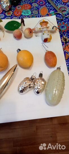 Елочные игрушки СССР одним лотом