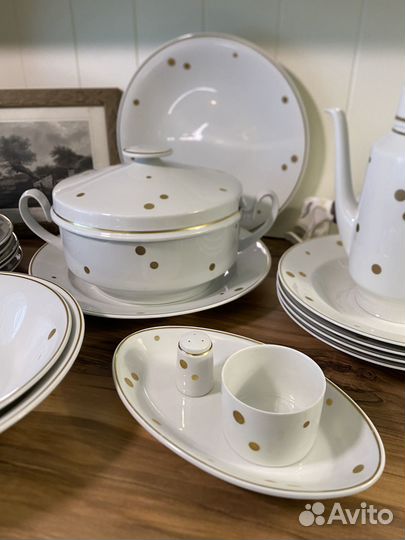 Столовый сервиз Weimar Porzellan винтаж