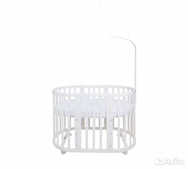 Кроватка трансформер ellipsebed + 3 матраса