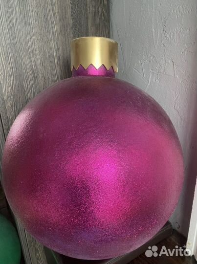 Шары новогодние для оформления с выставки