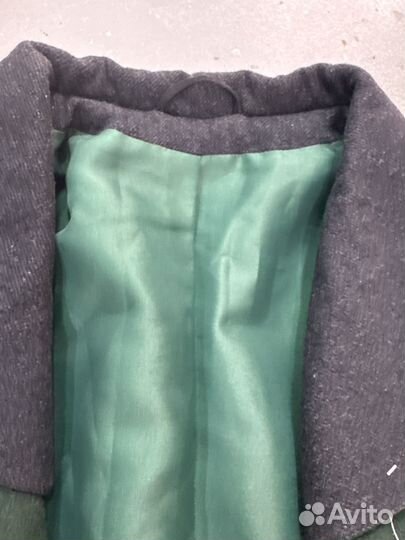 Винтажный пиджак шерсть женский 52/54