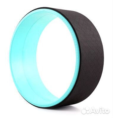 Колесо для йоги Dmasun бирюзовый/черный*