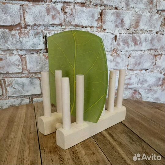 Деревянная подставка для хранения