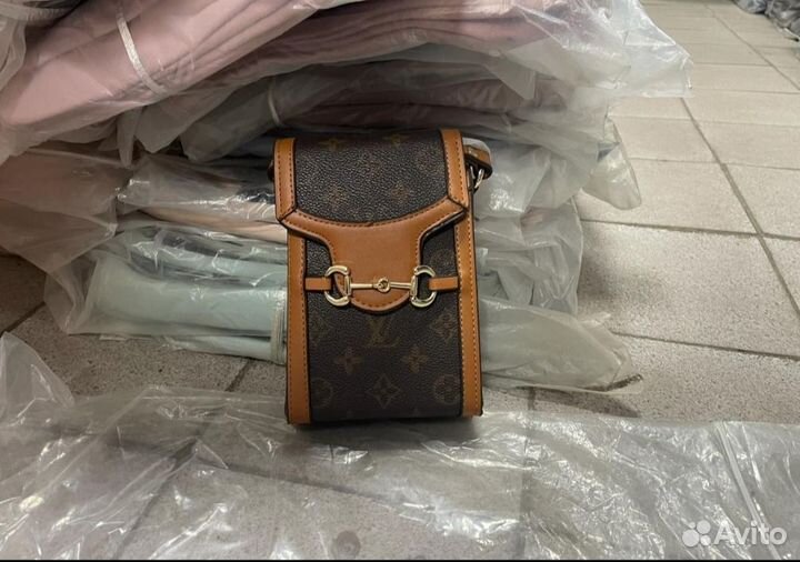 Сумка женская louis vuitton кожа