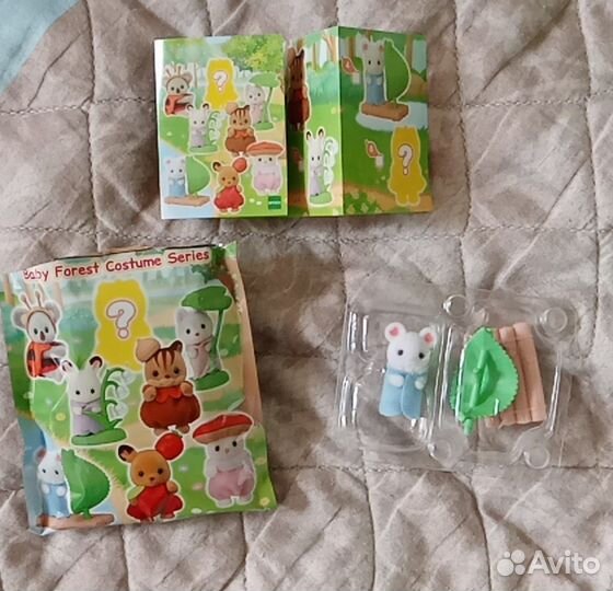 Sylvanian families в пакетике baby forest costume