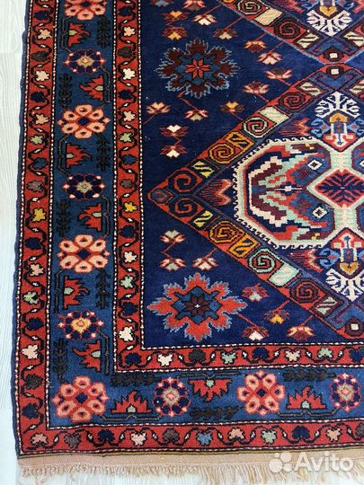 Ковер шерстяной ручной работы бу