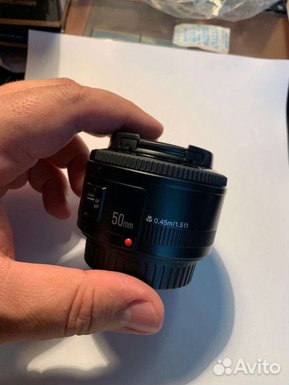 Объектив yongnuo 50mm f1 8