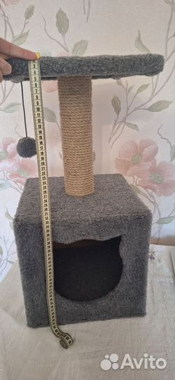 Когтеточка с домиком бу но в хорошем состоянии