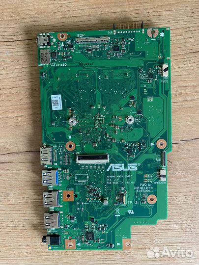 Плата X540MA main board Rev:2.0/N4000/4GB