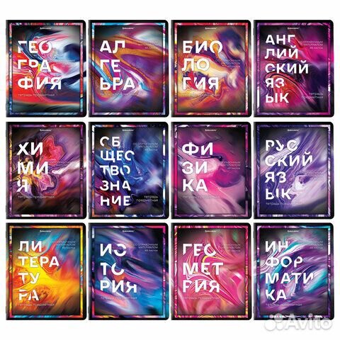 Тетради предметные brauberg, 