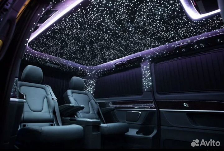 Установка звездного неба в салон автомобиля