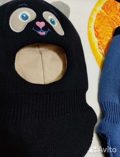 Новая шапка-шлем, размер 50, зима