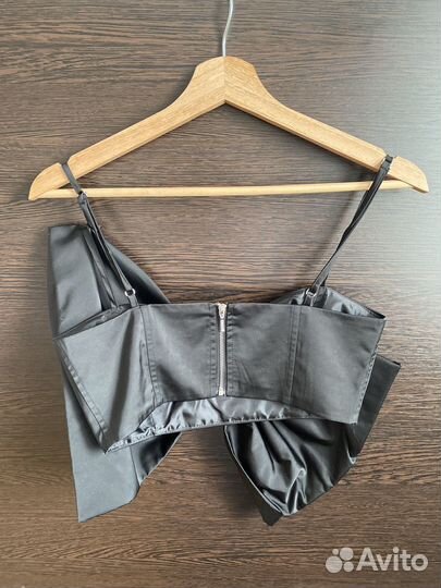 Топ с бантом