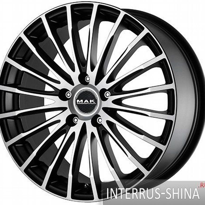 Диски Mak Fatale 7.5x17 5x112 ET43 D76.1 Ice Black