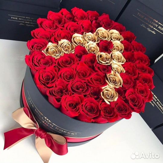 Роза в коробке