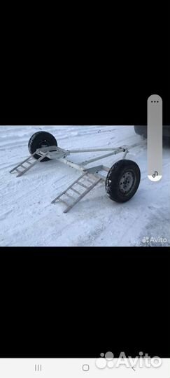 Подкатной прицеп эвакуатор