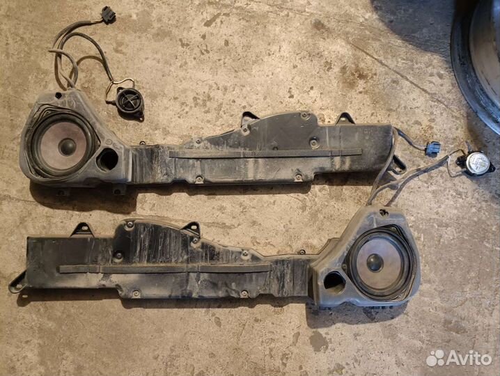 Передние динамики Ауди 100 А6 С4