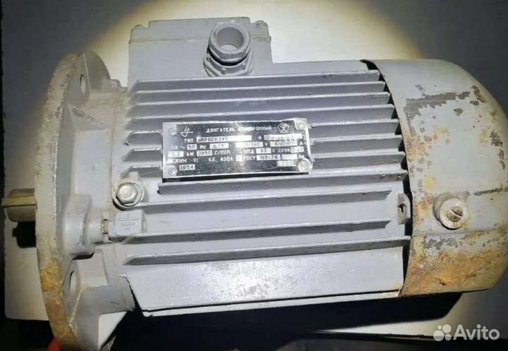 Электродвигатель. Сделано в СССР