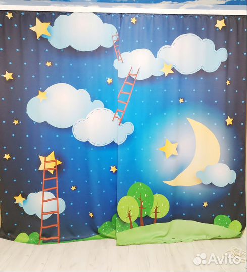 Фотошторы детски блэкаут