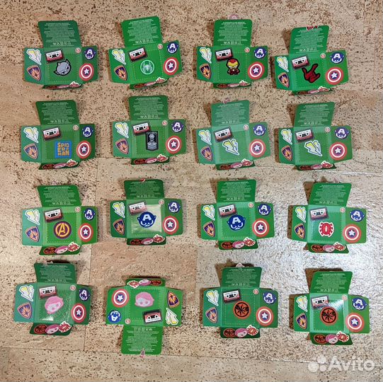 Начивки Marvel Марвел Пятёрочка Наклейки