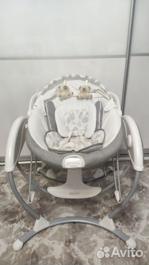 Детские электронные качели для новорожденных