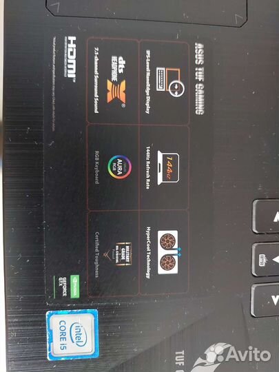 Игровой ноутбук asus