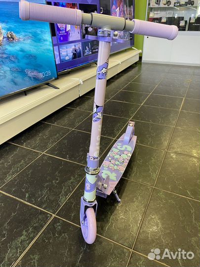 Самокат детский Rush Action k-145st lilac