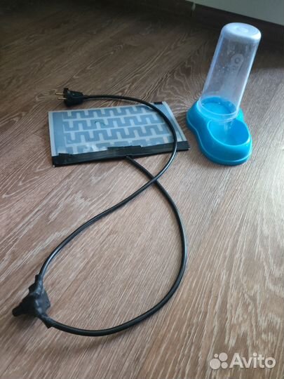 Термоковрик для рептилий и поилка