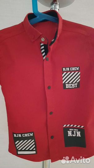 Рубашка для мальчика 98 104