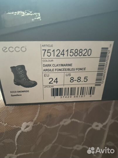 Ботинки детские ecco