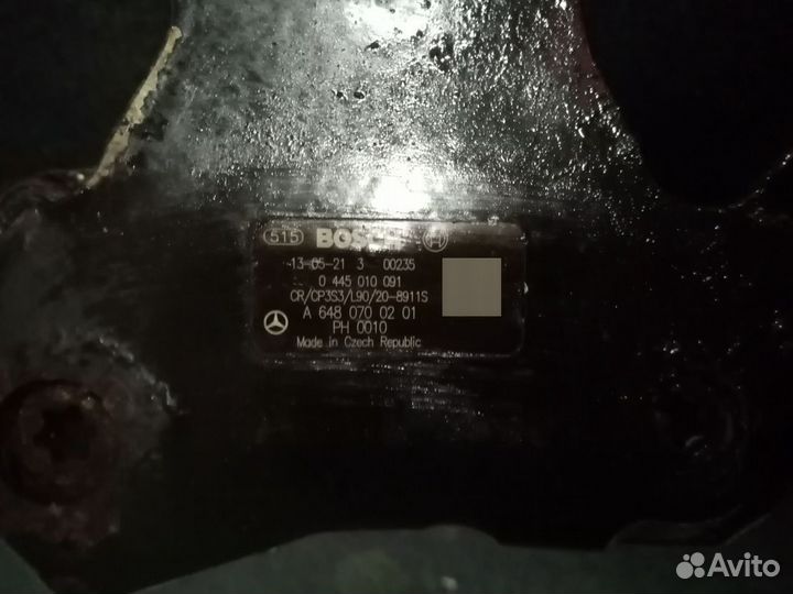 Тнвд Мерседес спринтер классик 909