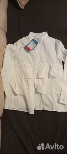 Рубашка школьная 152