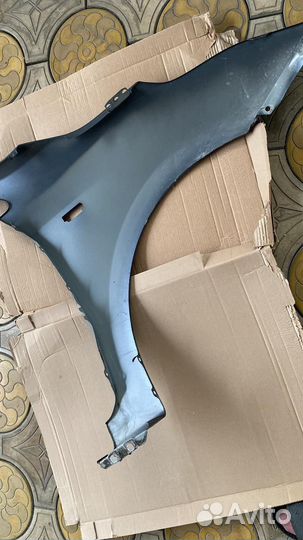 Левое крыло заводское на киа рио