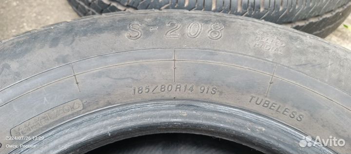 Yokohama S208 185/80 R14