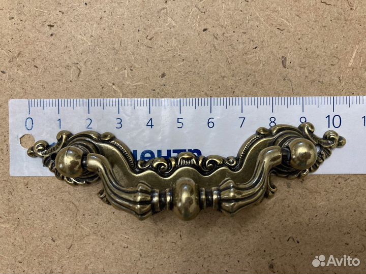 Мебельные бронзовые ручки