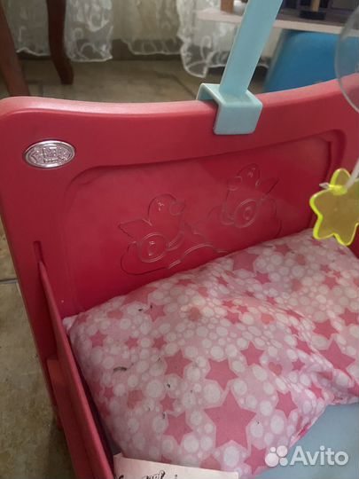 Кроватка для куклы baby born