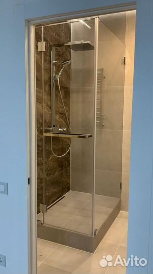 Стеклянные душевые перегородки за 3 часа