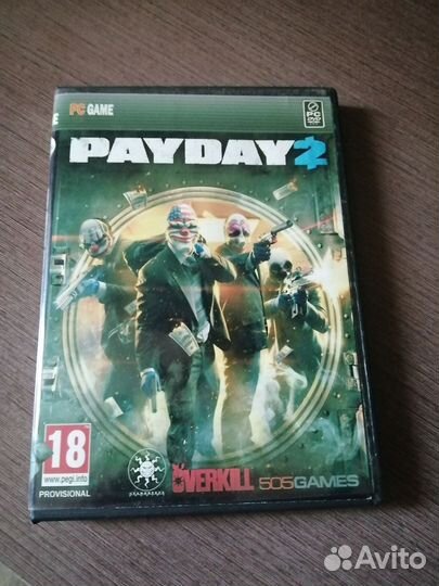 Диск с игрой Payday 2