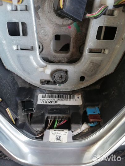 Руль opel astra j gts