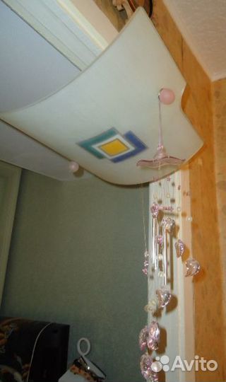 Светильник потолочный подвесной бу