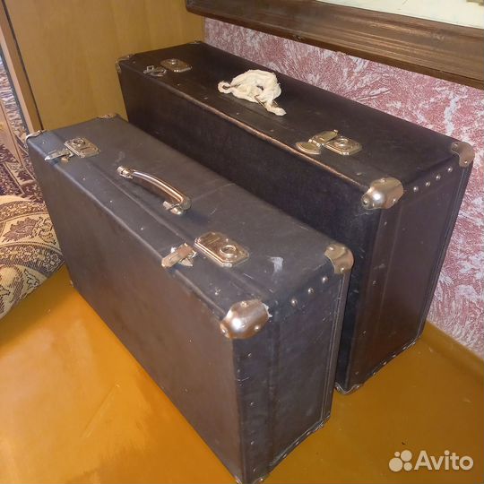 Чемодан советский дорожный