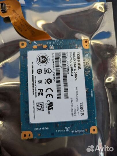 Ssd для macbook air a1304 128gb