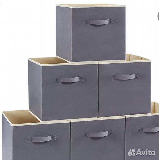 Короб для хранения вещей cube органайзер полиэстер