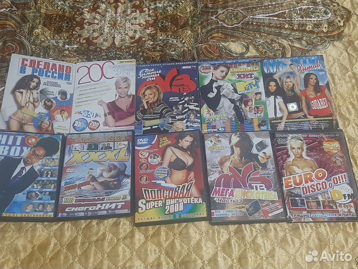 DVD музыка клипы