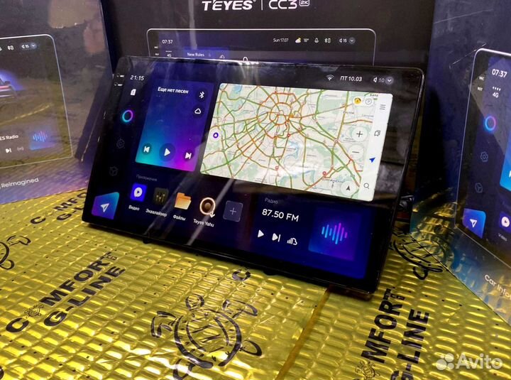 Магнитола на андройде Teyes CC3 2K 6/128