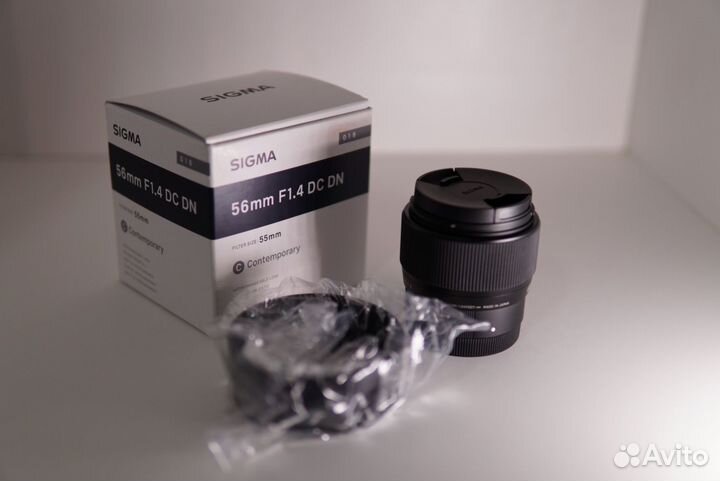 Объектив Sigma 56mm f 1.4 (Sony E)