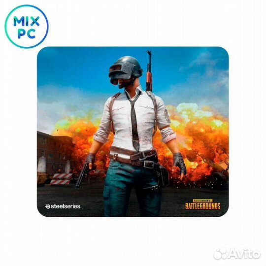 Коврик для мыши Steelseries QcK+ pubg Erangel Edit