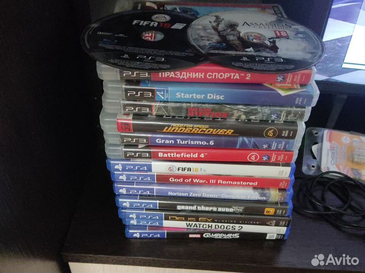 Диски с играми на ps4 ps5 и ps 3