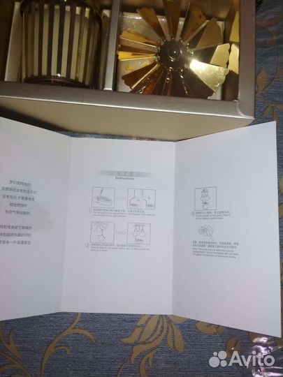 Свеча- подсвечник с вращающимся элементом