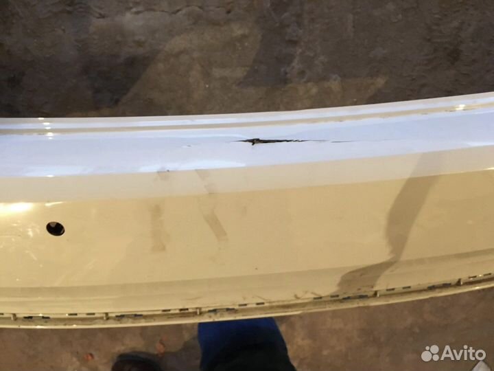 Задний бампер polo рестайлинг